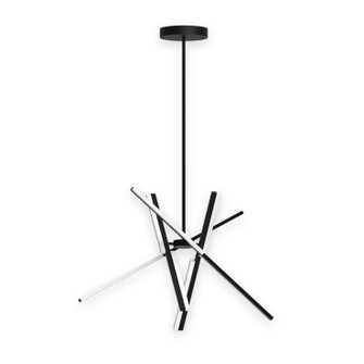 Stix LED Pendant in Black (78|AC7708BK)