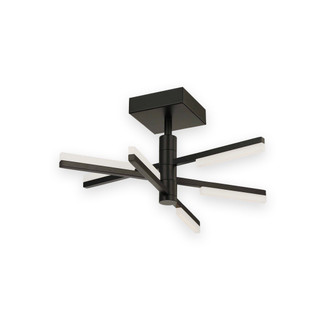 Stix LED Semi-Flush Mount in Black (78|AC7706BK)