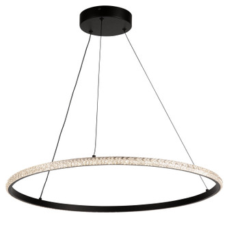 Nova LED Pendant in Black (78|AC6712BK)