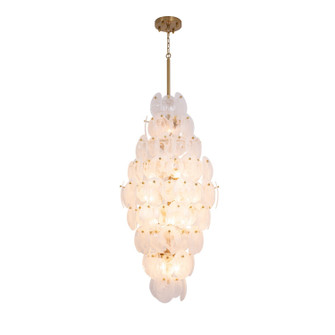 Lily 15 Light Chandelier in Brushed Brass (78|AC12219BR)