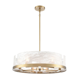Skye Six Light Chandelier in Brass (78|AC12176BR)