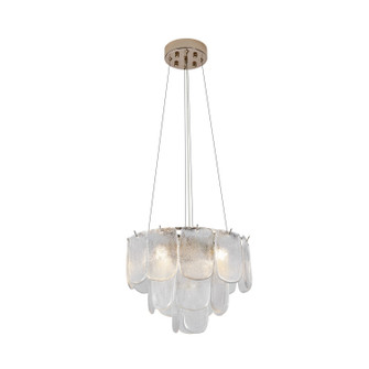 Bianca Five Light Pendant in Polished Nickel, Crystalline (78|AC12051CR)