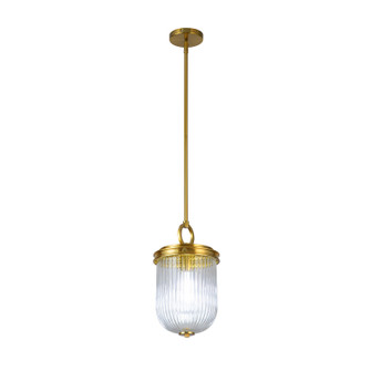 Myla One Light Pendant in Vintage Brass (78|AC12020BR)