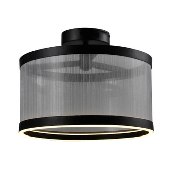 Cora LED Semi Flush Mount in Silver (78|AC11893SL)