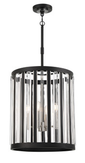 Majestic Splendor Four Light Pendant in Sand Coal And Polished Nickel (7|5497-729)