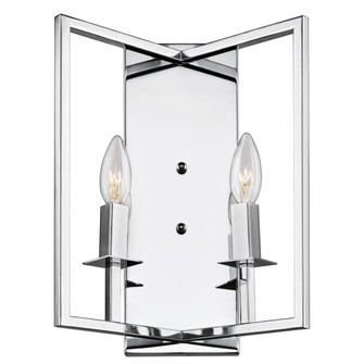 Allston Two Light Wall Mount in Chrome (78|AC10727CH)