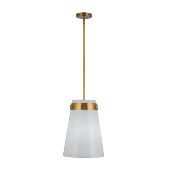 Dahlia One Light Pendant in Brushed Brass (78|AC10640BR)