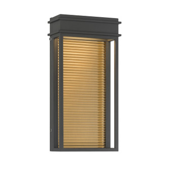 Clyne LED Outdoor Wall Sconce in Sand Coal Black (7|79500-877-L)