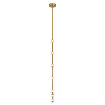 Pearl LED Mini Pendant in Legacy Brass (7|5649-732-L)