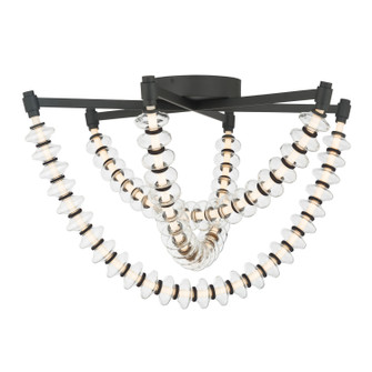 Pearl LED Flush Mount in Dark Matte Black (7|5645-899-L)