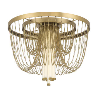 Jezelle LED Flush Mount in Legacy Brass (7|15255-732-L)