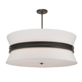 Dalvor Six Light Pendant in Dark Bronze (7|12416-860)