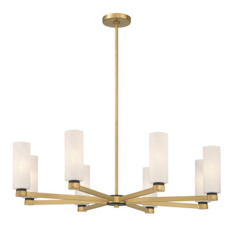 Wexmere Eight Light Chandelier in Legacy Brass (7|12328-876)