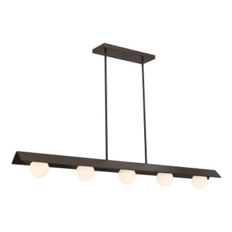 Vestra LED Linear Chandelier in Dark Bronze (7|10417-860-L)