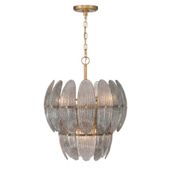 Marclaire Six Light Pendant in Legacy Brass (29|N2246-GR-732)