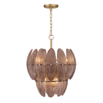 Marclaire Six Light Pendant in Legacy Brass (29|N2246-BR-732)