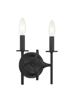 Muncie Two Light Wall Sconce in Coal (7|5032-66A)