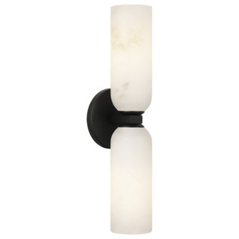 Jules Two Light Wall Sconce in Matte Black (423|S19222MB)