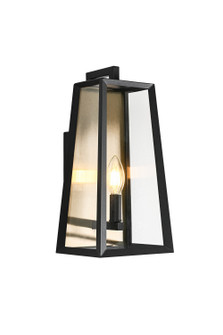 AVIV One Light Outdoor Lantern in Matte Black (423|E22101MB)