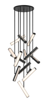 Axis LED Pendant in Matte Black (423|C32214MBSM)
