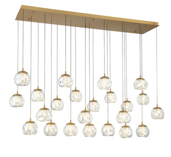 Camerino LED Chandelier in Painted antique brass (541|12448-030)