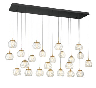 Camerino LED Chandelier in Matte black (541|12448-02)