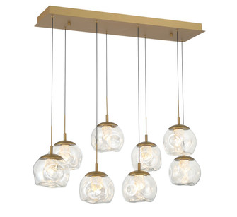 Camerino LED Chandelier in Painted antique brass (541|12445-030)