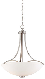 Overland Park Three Light Pendant in Brushed Nickel (7|4964-84)