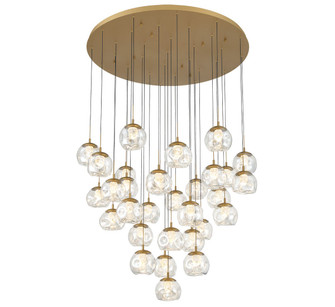 Camerino LED Chandelier in Painted antique brass (541|12443-030)