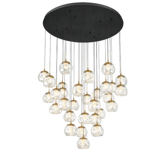Camerino LED Chandelier in Matte black (541|12443-02)