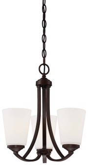 Overland Park Three Light Mini Chandelier in Vintage Bronze (7|4963-284)