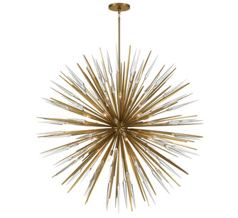 Pragma 18 Light Chandelier in Soft brass (541|12433-05)