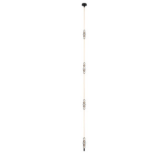 Alcamo LED Chandelier in Matte black (541|12416-02)