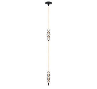 Alcamo LED Chandelier in Matte black (541|12414-02)