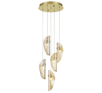 Sorrento LED Chandelier in Gold (541|12407-018-07)