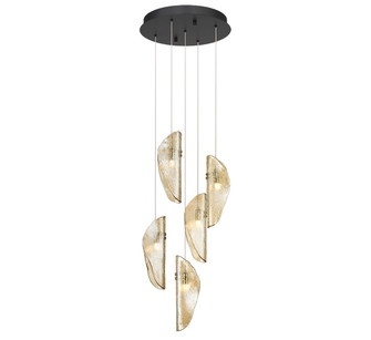 Sorrento LED Chandelier in Black (541|12407-018-02)