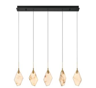 Kosmos LED Chandelier in Black (541|12386-02)