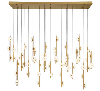 Etna LED Chandelier in Painted antique brass (541|12368-030)