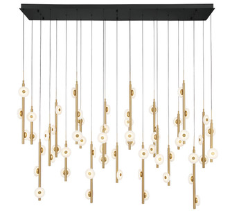 Etna LED Chandelier in Black (541|12368-02)