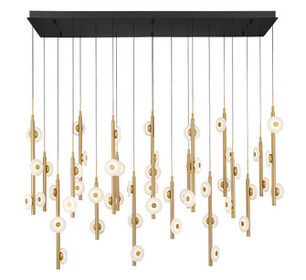 Etna LED Chandelier in Black (541|12367-02)