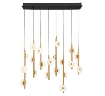 Etna LED Chandelier in Black (541|12365-02)