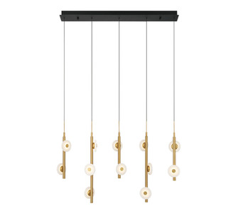 Etna LED Chandelier in Black (541|12364-02)