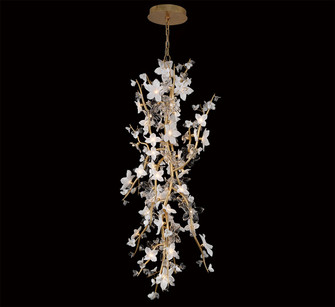 Fiori LED Chandelier in Gold leaf (541|12334-028)