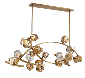 Sorano LED Chandelier in Brushed brass (541|12331-037)