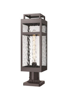 Ridgeway One Light Outdoor Post Lantern in Bronze (405|9953-1PLT-BZ-20-WG)