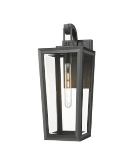 Madison One Light Wall Sconce in Matte Black (405|9952-1W-BK-21-CL)