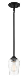 Shyloh One Light Pendant / Semi Flush in Coal (7|4921-66A)