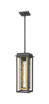 Mansfield One Light Pendant in Matte Black (405|9951-1H-BK-19-CG-BR-WG)