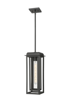 Mansfield One Light Pendant in Matte Black (405|9951-1H-BK-19-CG-BK-CL)
