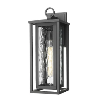 Ashland One Light Wall Sconce in Matte Black (405|9950-1W-BK-18-WG)